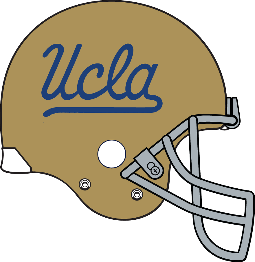 UCLA Bruins 1973-1995 Helmet Logo diy iron on heat transfer